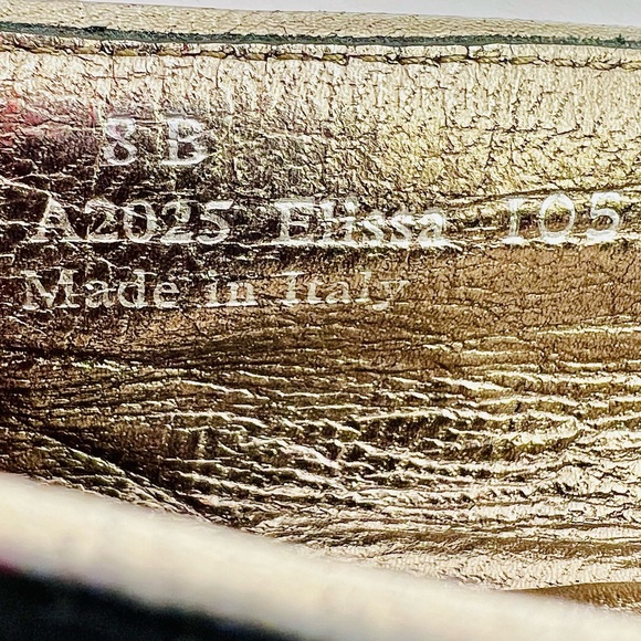 Coach Black Suede Flats ELISSA Shoes Size 8B - Picture 10 of 14